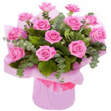 Premium Signature Pink Roses Bouquet